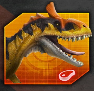 Cryolophosaurus primal attack