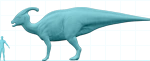 Parasaurolophus size
