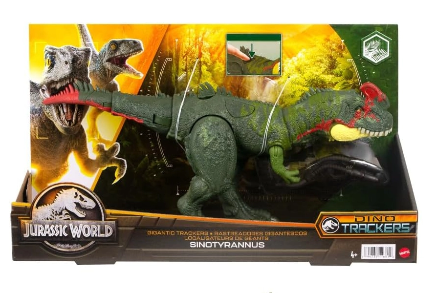 JurassicDNA.com Jurassic World Dino Trackers Sinotyrannus Giant Trackers Box