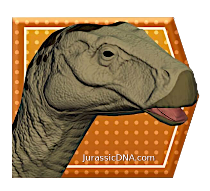 Iguanodon - Dino Trackers - Jurassic World Play DNA Scan Code JurassicDNA.com