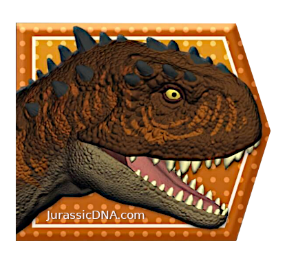 Scorpiovenator - Dino Trackers - Jurassic World Play DNA Scan Code JurassicDNA.com