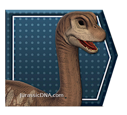 Young Brachiosaurus Dino Trackers 2023 DNA Code