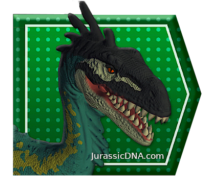 Elaphrosaurus - Dino Trackers - Jurassic World Play DNA Scan Code JurassicDNA.com