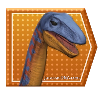 Gallimimus - Dino Trackers - Jurassic World Play DNA Scan Code JurassicDNA.com