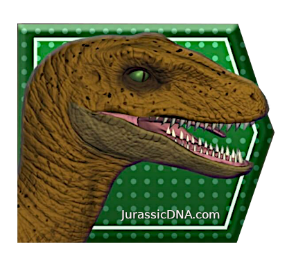 Velociraptor Epic Attack - Dino Trackers - Jurassic World Play DNA Scan Code JurassicDNA.com