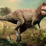 Dino Battles Tyrannosaurus Rex versus Spinosaurus - Dino Trackers - Jurassic World Play DNA Scan Code JurassicDNA.com