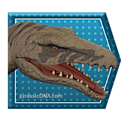 Dakosaurus - Dino Trackers - Jurassic World Play DNA Scan Code JurassicDNA.com