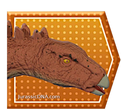 Giganspinosaurus - Dino Trackers - Jurassic World Play DNA Scan Code JurassicDNA.com