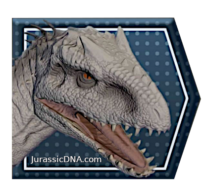 Indominus-Rex- Dino Trackers - Jurassic World Play DNA Scan Code JurassicDNA.com