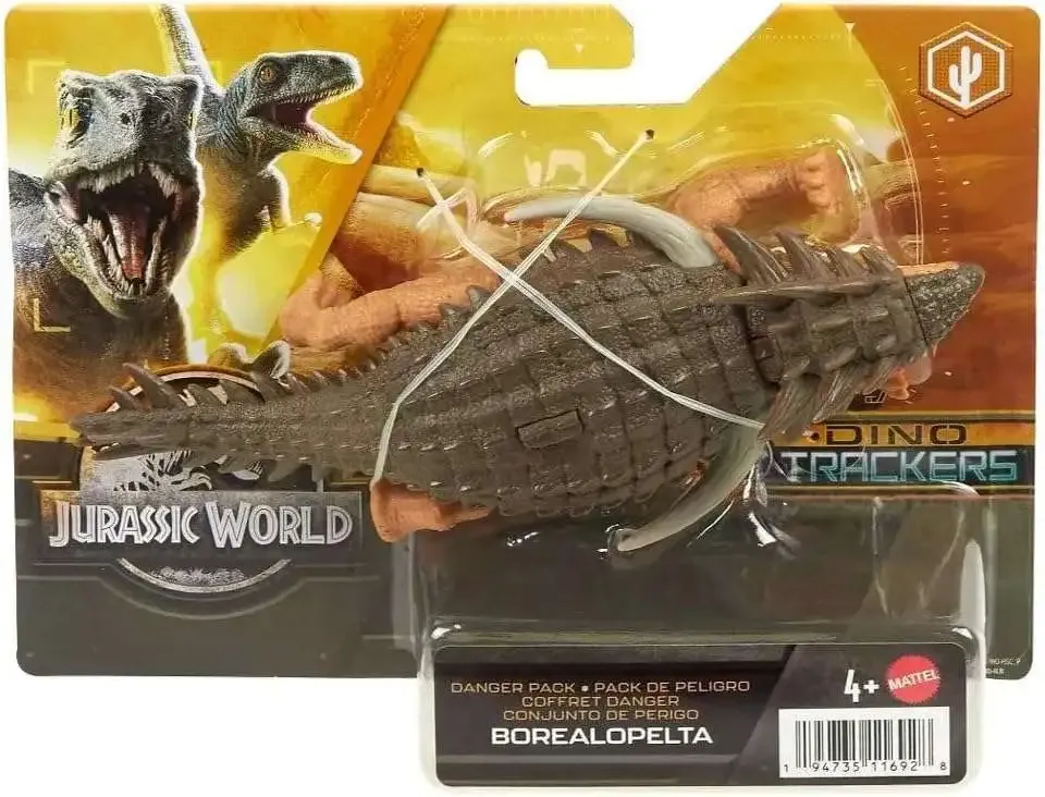 JurassicDNA.com Jurassic World Dino Trackers Borealopelta Danger Pack Box
