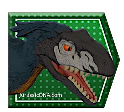 Pyroraptor - Dino Trackers - Jurassic World Play DNA Scan Code JurassicDNA.com