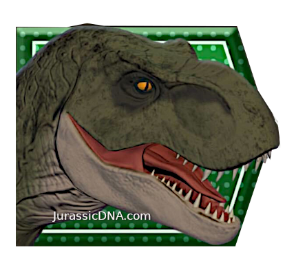 Tyrannosaurus Rex Ambush Pack - Dino Trackers - Jurassic World Play DNA Scan Code JurassicDNA.com