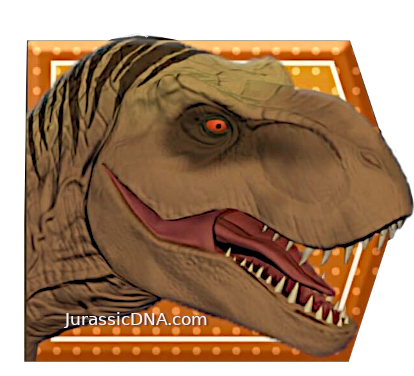 Tyrannosaurus-Rex-Hunt'N-Chomp - Dino Trackers - Jurassic World Play DNA Scan Code JurassicDNA.com