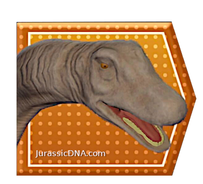 Mamenchisaurus - Dino-Trackers - Jurassic World Play DNA Scan Code JurassicDNA.com