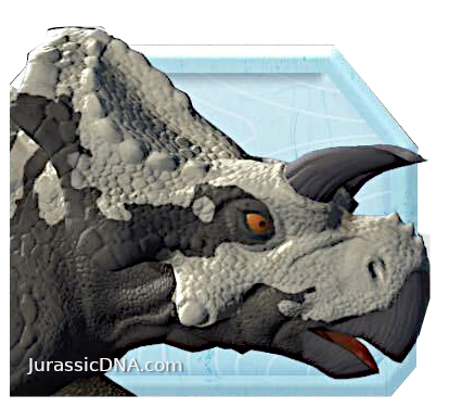 Avaceratops - Epic Evolution - Jurassic World DNA Scan Code JurassicDNA.com