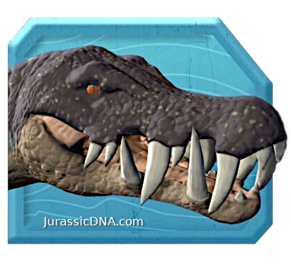 Kaprosuchus - Epic Evolution - Jurassic World DNA Scan Code JurassicDNA.com