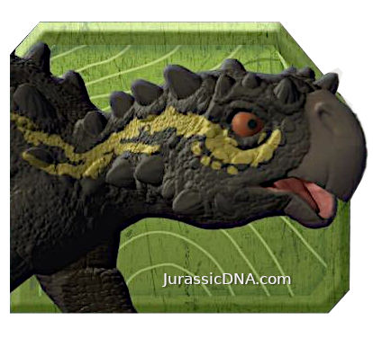 Stegouros - Epic Evolution - Jurassic World DNA Scan Code JurassicDNA.com