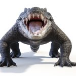 Kaprosuchus - Epic-Evolution - Jurassic World Play DNA Scan Code JurassicDNA.com