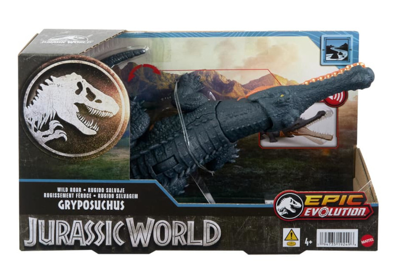 Gryposuchus - Wild Roar - Epic Evolution - Jurassic World DNA Scan Code JurassicDNA.com