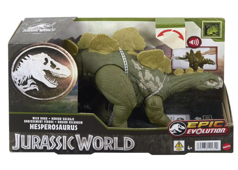 Hesperosaurus - Wild Roar - Epic Evolution - Jurassic World DNA Scan Code JurassicDNA.com