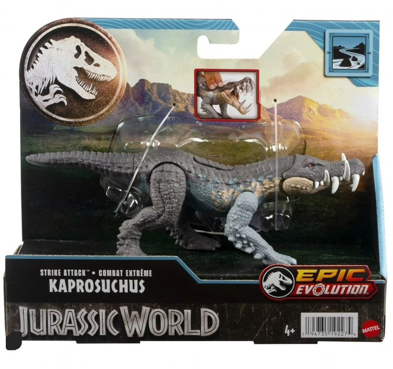 Kaprosuchus - Strike Attack - Epic Evolution - Jurassic World DNA Scan Code JurassicDNA.com