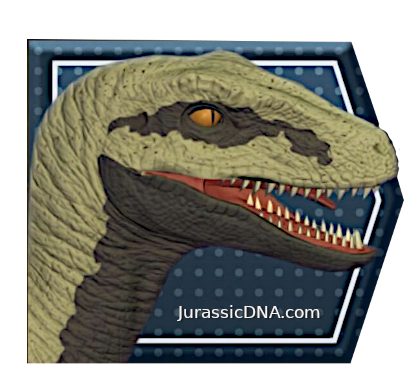 Velociraptor Danger Pack - Jurassic World Dominion - Jurassic World Play DNA Scan Code JurassicDNA.com