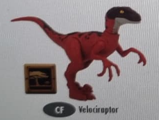 Velociraptor - Strike Attack - Epic Evolution - Jurassic World DNA Scan Code JurassicDNA.com