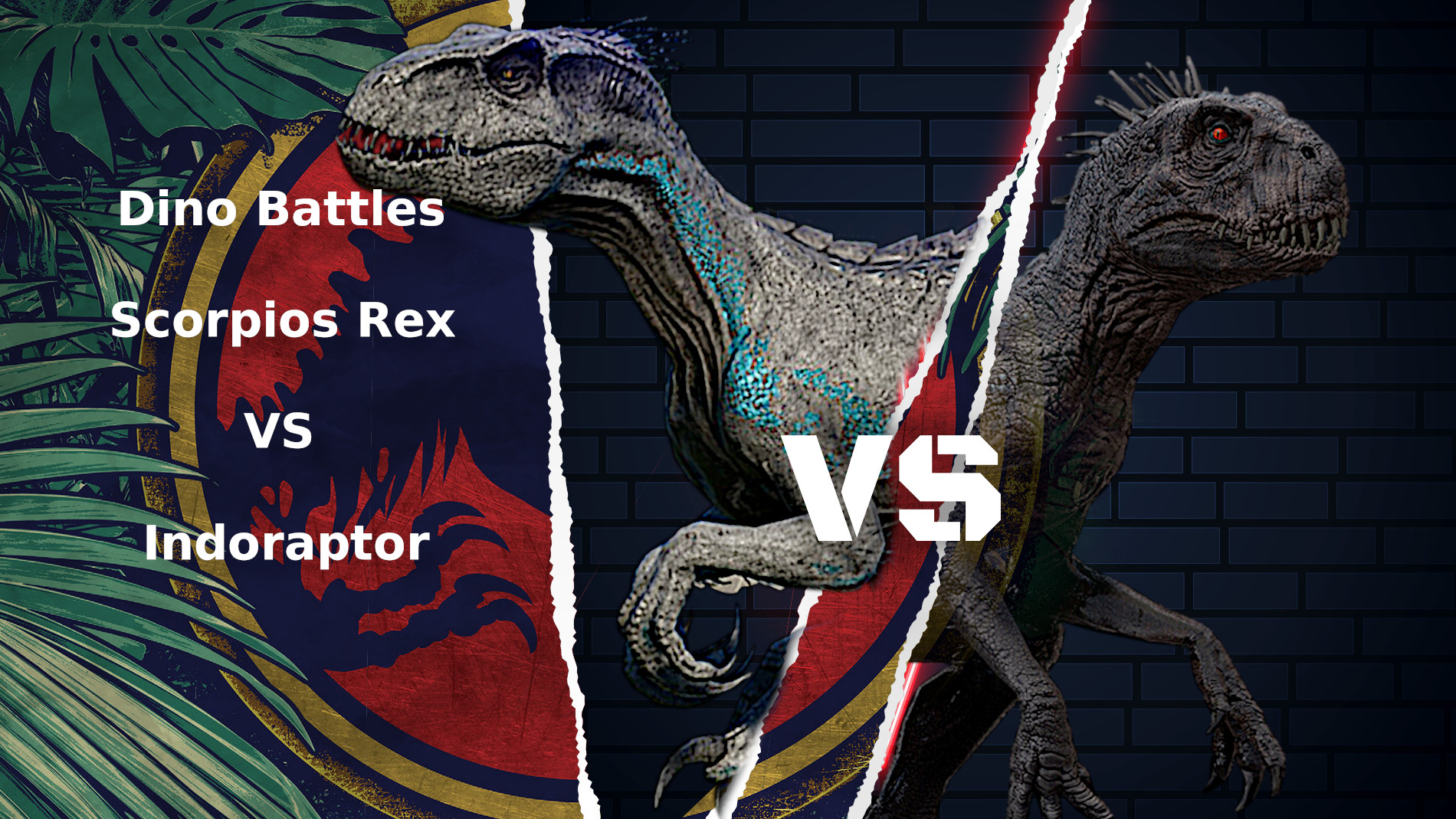 Dino Battle - Scorpios Rex versus Indoraptor - Epic Evolution - Jurassic World DNA Scan Code JurassicDNA.com