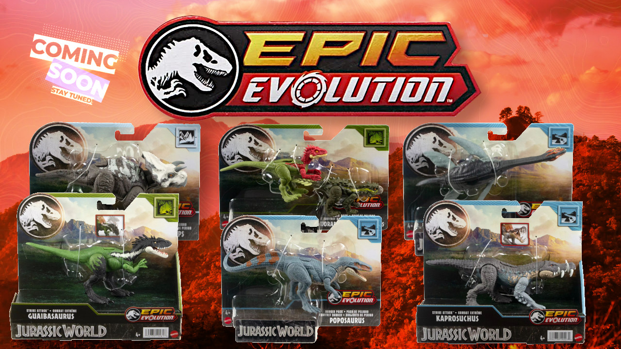 Epic Evolution First Wave - Epic Evolution - Jurassic World DNA Scan Code JurassicDNA.com