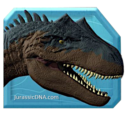 Ruthless-Rampage-Allosaurus - Epic Evolution - Jurassic World DNA Scan Code JurassicDNA.com