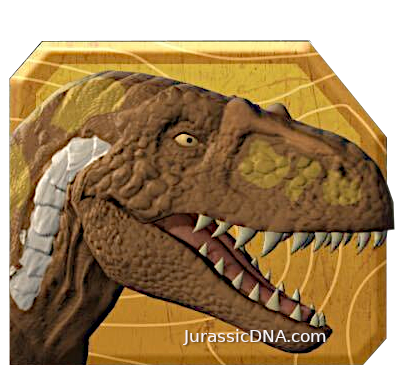 Megalosaurus - Epic Evolution - Jurassic World DNA Scan Code JurassicDNA.com