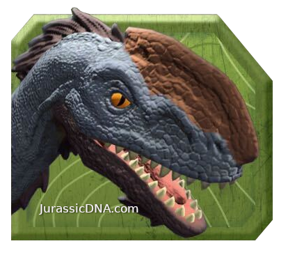 Monolophosaurus - Epic Evolution - Jurassic World DNA Scan Code JurassicDNA.com