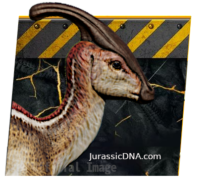 Parasaurolophus - Epic Evolution - Jurassic World DNA Scan Code JurassicDNA.com