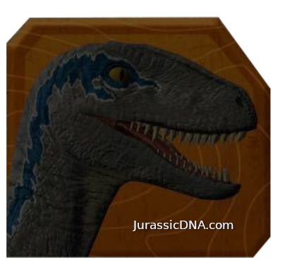 Velociraptor-Blue - Epic Evolution - Jurassic World DNA Scan Code JurassicDNA.com