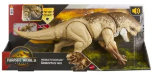 JurassicDNA.com Jurassic World Rebirth Distortus Rex Rumble 'N Rampage