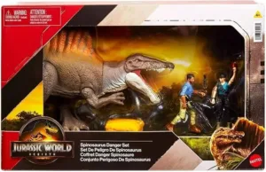 Jurassic World Rebirth Spinosaurus Danger Set DNA Scan Code