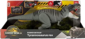 Jurassic World Rebirth Tyrannosaurus Rex Power Devour DNA Scan Code