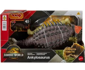 Jurassic World Survival Ankylosaurus Wild Roar dinosaur figure DNA Scan Code