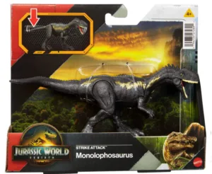 Jurassic World Monolophosaurus dinosaur toy DNA Scan Code