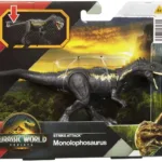 Jurassic World Rebirth Monolophosaurus Strike Attack BOZ dinosaur toy DNA Scan Code