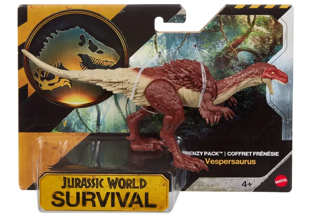 JurassicDNA.com Jurassic World Survival Vespersaurus Frenzy Pack Box