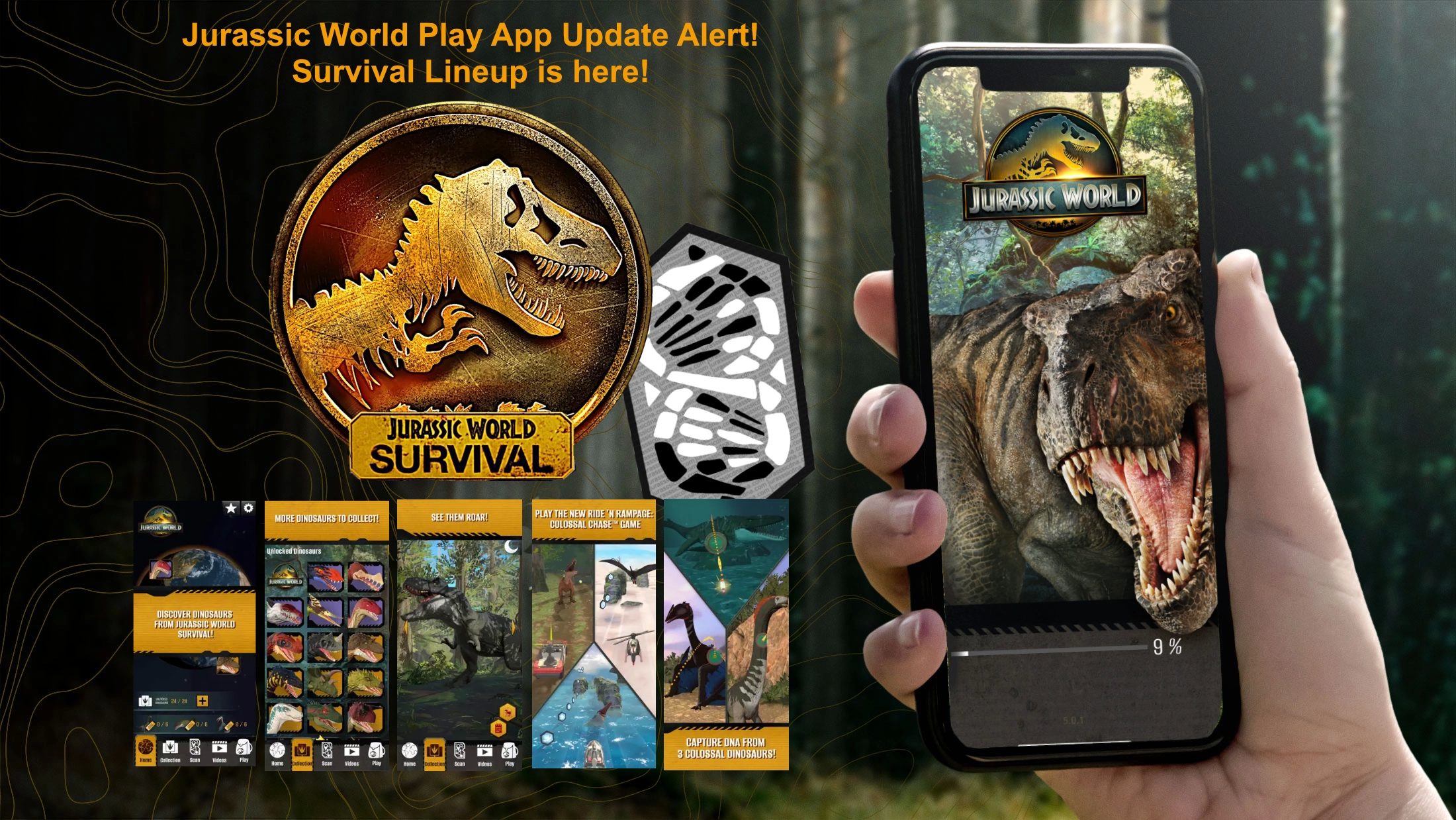 JurassicDNA Scan Codes - Update