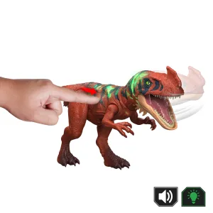 JurassicDNA.com Jurassic World Survival Afrovenator Wild Roar