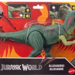 Jurassic World Survival Allosaurus Ultimate Damage dinosaur toy DNA Scan Code