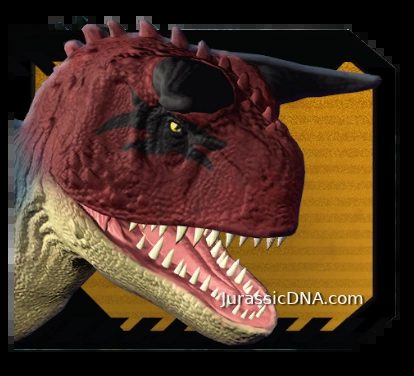 JurassicDNA.com Jurassic World Survival Carnotaurus Charge N Chom