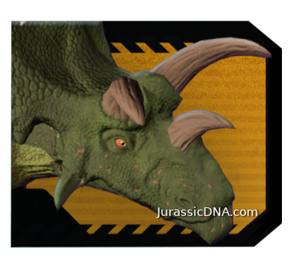 JurassicDNA.com Jurassic World Survival Kosmoceratops Strike Attack