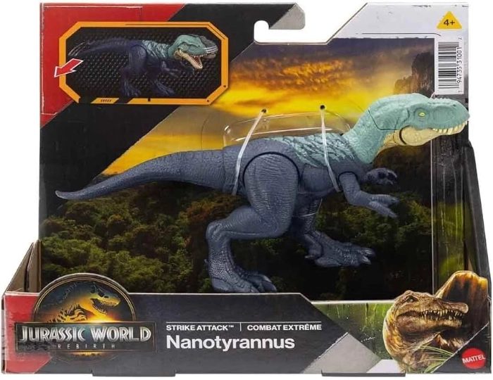JurassicDNA.com Jurassic World Survival Nanotyrannus Strike Attack Box
