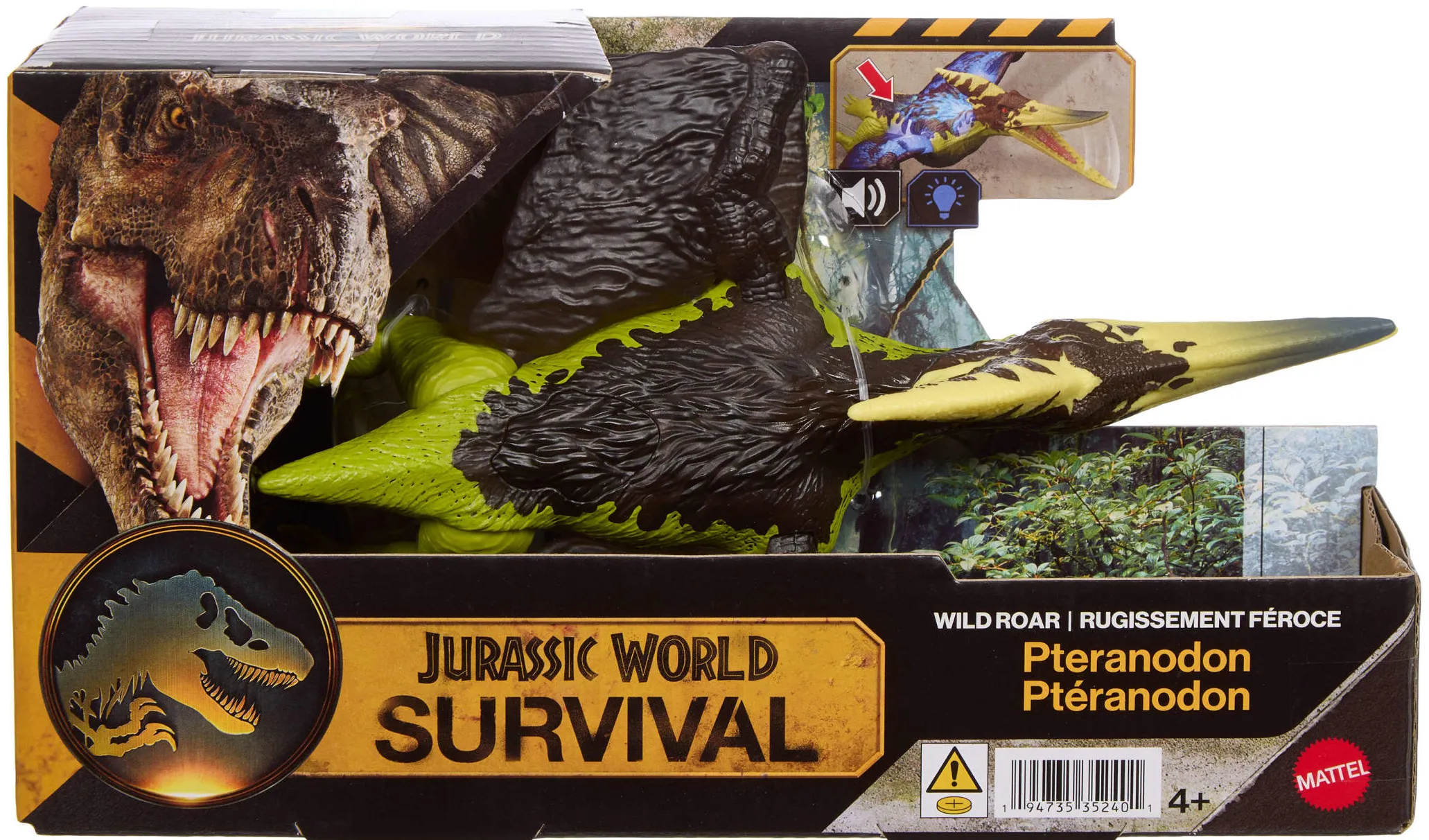 JurassicDNA.com Jurassic World Survival Pteranodon Wild Roar Box
