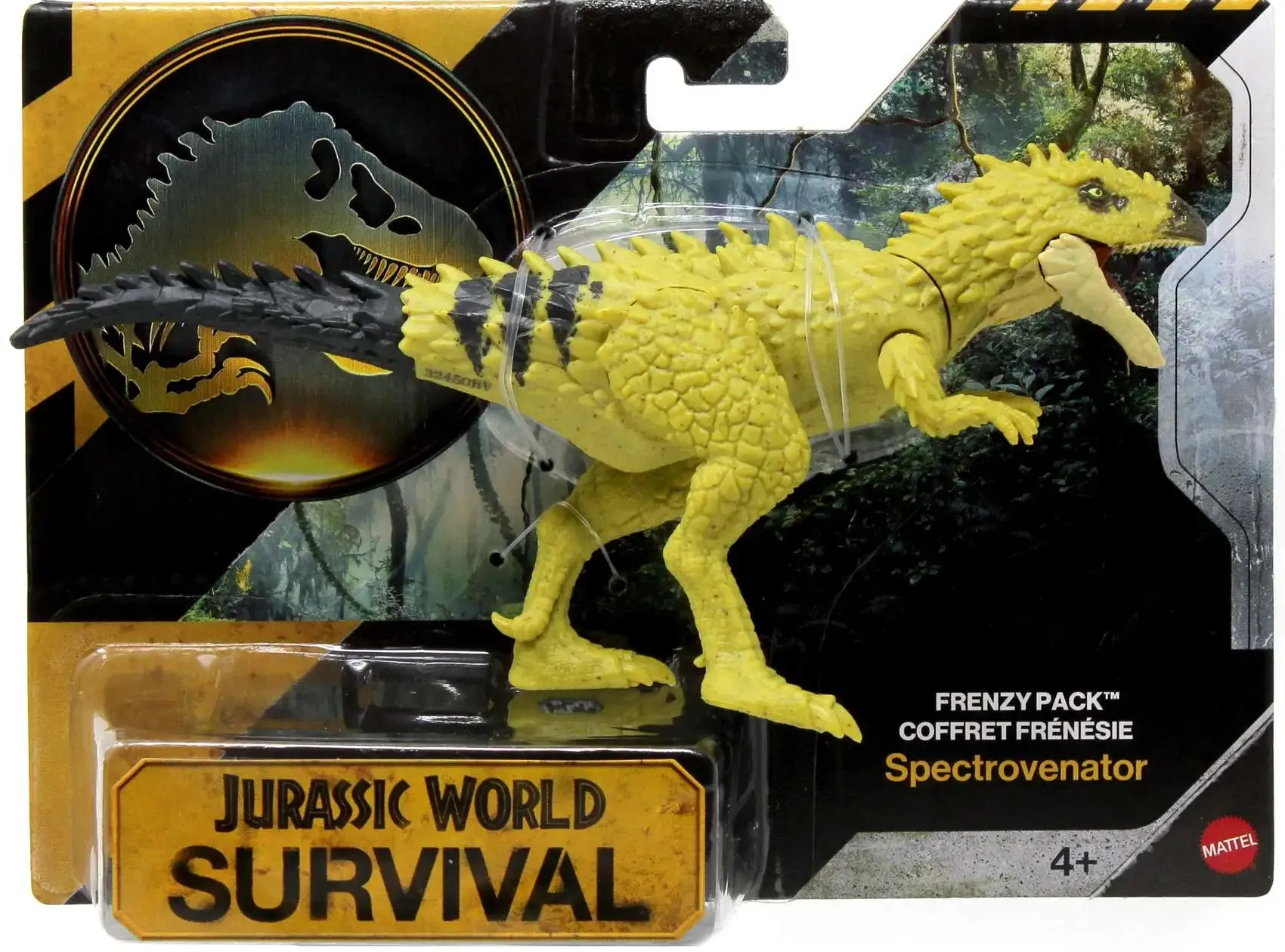 JurassicDNA.com Jurassic World Survival Spectrovenator Frenzy Pack Box
