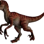Velociraptor Red & Moto Pursuit Pack DNA Scan Code Velociraptor Red